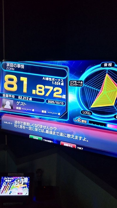 発達障がい者・福田剛・a.k.aだぁ君・1人カラオケ